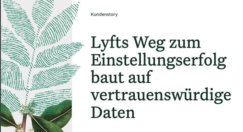 [Kundenstory] Greenhouse + Lyft