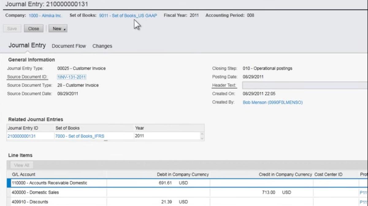 Sage Business One: Selbstbedienung