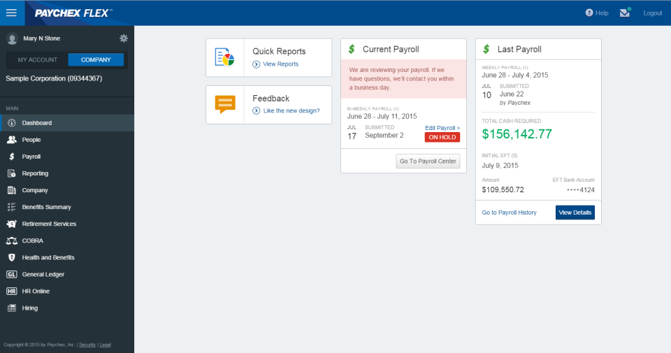 Paychex - Paychex Flex-Screenshot-1