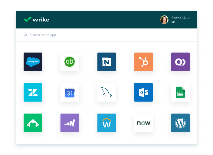 Wrike-Integration with 400+ tools