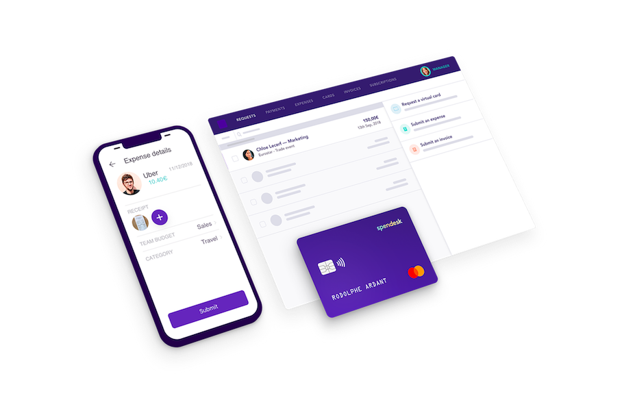Spendesk - Bildschirmfoto 1