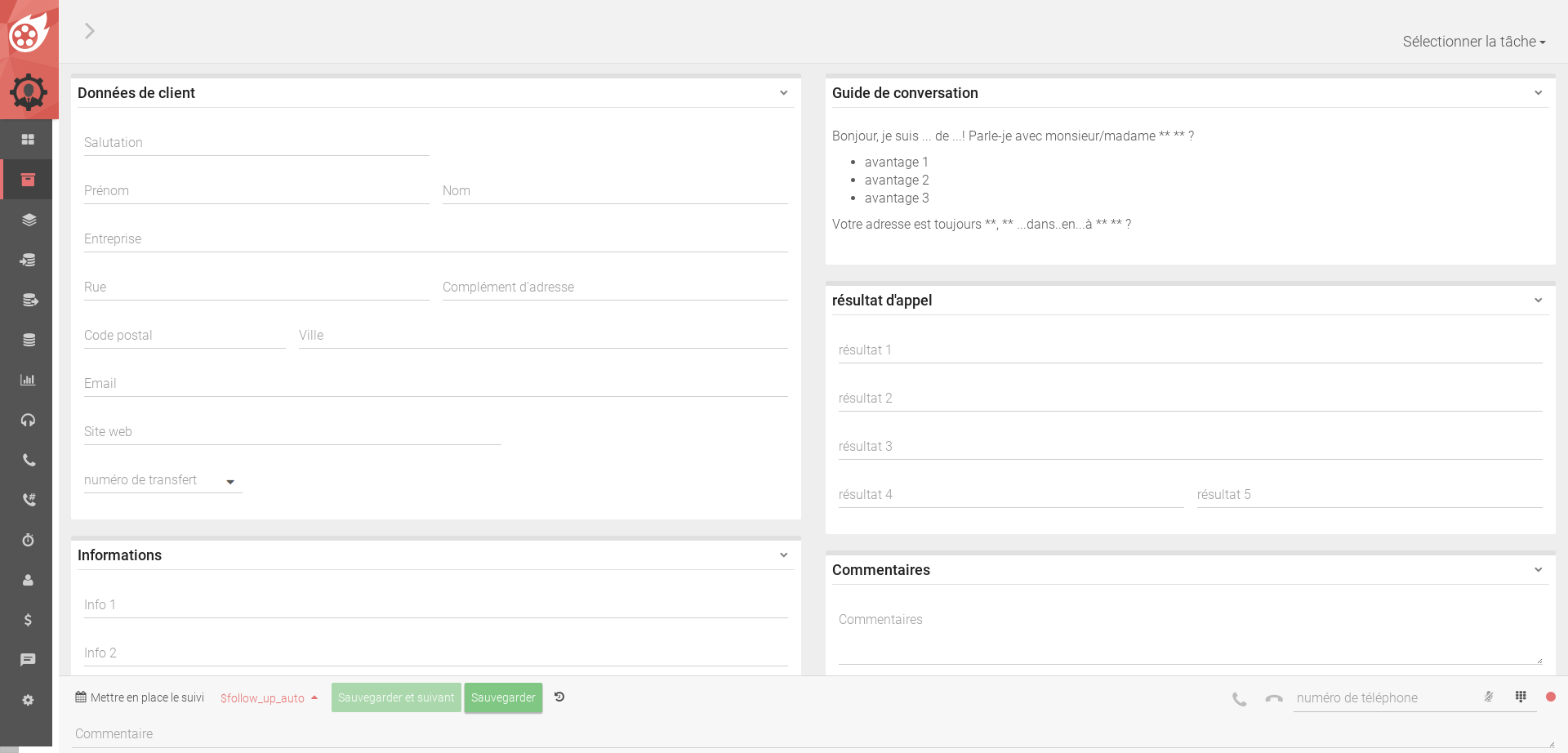 Dialfire - Intuitive und komplett personalisierbare Agentenmaske