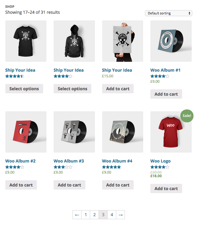 WooCommerce - Bildschirmfoto 4