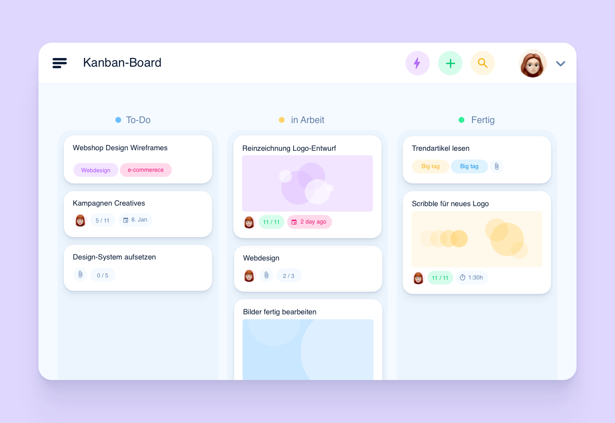 awork - Kanban Board