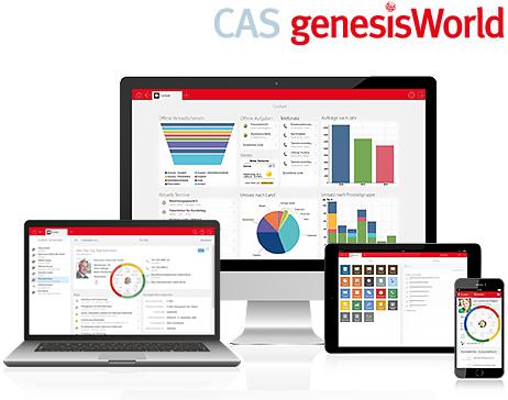 Perfektionieren Sie Ihr Kundenmanagement mit CAS genesisWorld