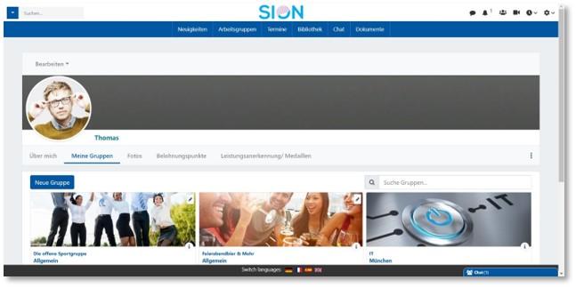 SION - Mitarbeiter