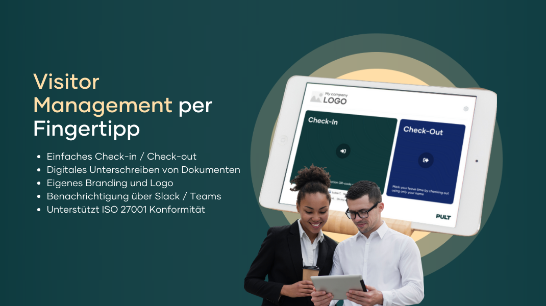 PULT - Hybrid Workplace - Visitor Management