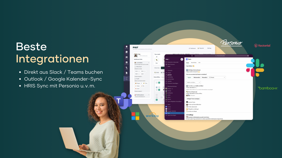 PULT - Hybrid Workplace - Best integrated hybrid workplace solution