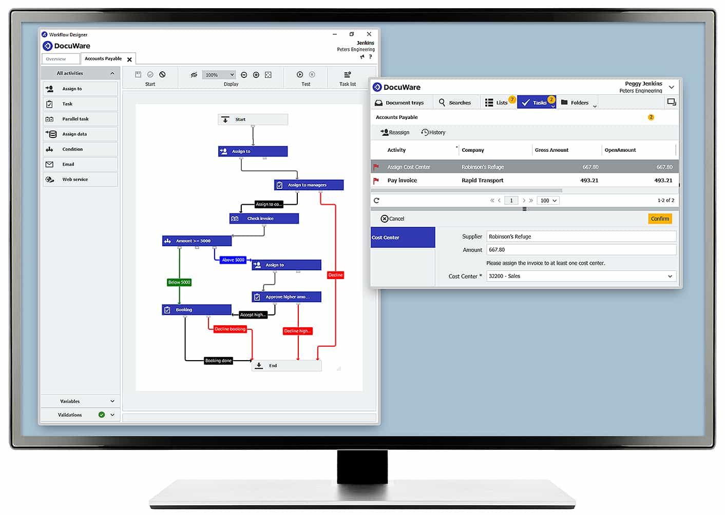 DocuWare-docuware workflow