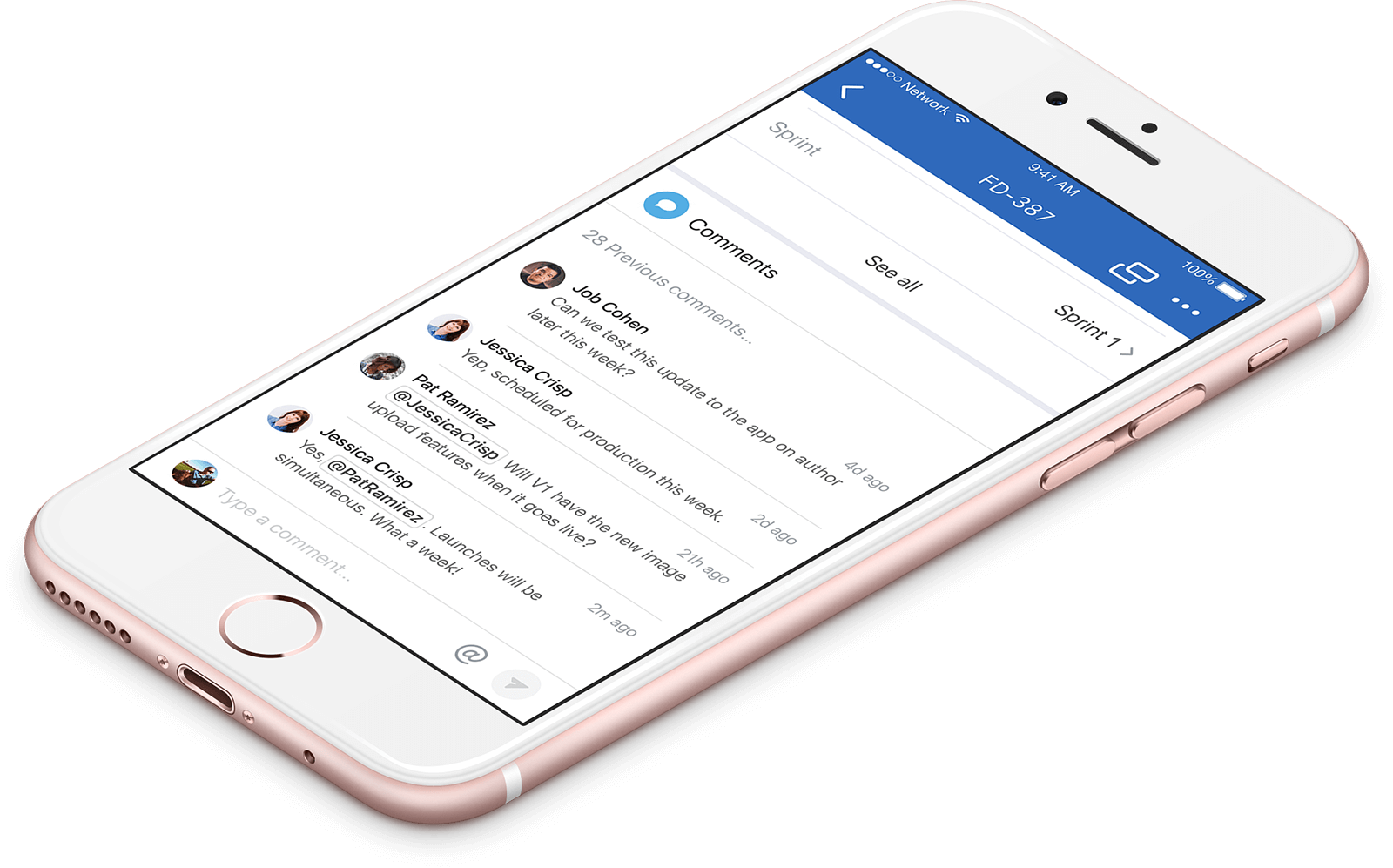Tool-Management-Projekt-jira-Software-iphone